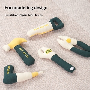 ของเล่นแมวแบบเคี้ยวทำจากใยฝ้าย PP ผสมแคทนิป ของเล่นแมวแปลกใหม่คุณภาพสูงสำหรับขายส่งจากโรงงาน - ของเล่นแมวเพื่อความบันเทิงในตัวเอง - Product Image 3