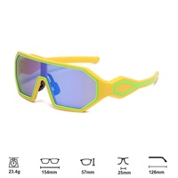 Lunettes de soleil de sport d'extérieur en PC, verres éblouissants authentiques, best-seller européen et américain pour hommes et femmes, idéales pour le cyclisme, la randonnée et la protection contre le vent