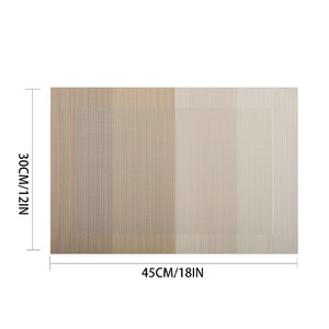 แผ่นรองจานสไตล์มินิมอลแบบญี่ปุ่น สีขาวนวล ทอแบบกันความร้อน ป้องกันการลวก ใช้สำหรับบ้านและโรงแรม - Product Image 4