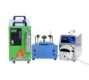 Ampoule Sealing Machine 1-25ml Cosmetic Ampoule Sealer Manufacturers Water Fuel Oxyhydrogen Flame Ampoule Filling Sealing Machine