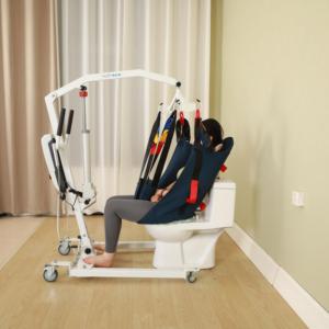 Nuovo Sollevatore Pieghevole Portatile, Attrezzo Premium <span class=keywords><strong>per</strong></span> Assistenza Domiciliare, <span class=keywords><strong>per</strong></span> Anziani Allettati e Disabili, Sollevatore <span class=keywords><strong>per</strong></span> Trasferimento Pazienti - Product Image 3