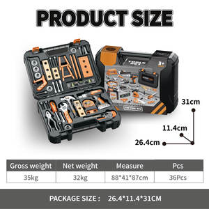 LK Toys Juego de <span class=keywords><strong>herramientas</strong></span> de simulación Juguetes de construcción <span class=keywords><strong>Herramientas</strong></span> DE TRABAJO Taladro eléctrico educativo Juego de simulación <span class=keywords><strong>Bricolage</strong></span> Tool Toy Boys - Product Image 4