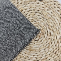 Tissu brossé 100% polyester 300D 290 g/m² Largeur 62/63 pouces Résistant aux plis Doux Certifié OEKO-TEX Marque YIYUNSHA Tissu jersey