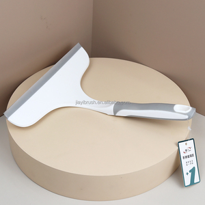 Silicone nhựa giống cây chổi cửa sổ nhà bếp nền tảng làm sạch vòi hoa sen gạt nước bán buôn cầm tay cao su lưỡi gạt nước thủy tinh scraper - Product Image 3