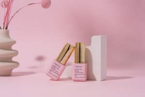 Gel de Extensión OEM ODM de Marca Privada, Gel Constructor Floral en Tonos Rosa Suave de Lujo, Colección de Esmaltes de Uñas en Gel UV LED - Product Image 4