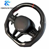 Volant de voiture personnalisé en fibre de carbone pour BMW F36 F07 F20 F40 F06 F39 F11 F21 F33 F02 F90 F13 G05 F87 F15 G31 F25 F86 F85 F01