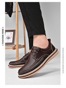 Chaussures habillées pour hommes personnalisées avec un nouveau design Fermeture à enfiler Authentique Saison d'automne Modèle Katu 168-05 Bureau <span class=keywords><strong>et</strong></span> carrière - Product Image 6