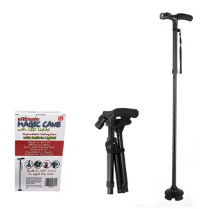<span class=keywords><strong>Bastón</strong></span> Telescópico de Aluminio para Personas Mayores, <span class=keywords><strong>Bastón</strong></span> de Viaje con Cuatro Patas para Ancianos - Product Image 6