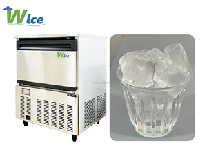 Wice nhà máy sang trọng lớn <span class=keywords><strong>Cube</strong></span> <span class=keywords><strong>ICE</strong></span> <span class=keywords><strong>ICE</strong></span> <span class=keywords><strong>Ice</strong></span> Maker 80kg lớn máy nước đá thương mại pha lê khối cho khách sạn quán cà phê Cocktail quán bar - Product Image 3