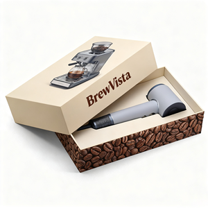 <span class=keywords><strong>Caja</strong></span> de regalo negra grande creativa <span class=keywords><strong>para</strong></span> lápiz labial, recuerdo de cumpleaños, secador de pelo, embalaje de papel electrónico 3C <span class=keywords><strong>para</strong></span> envío - Product Image 4