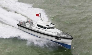 Grandsea China Shipyard - Barca Pattuglia di Lusso <span class=keywords><strong>da</strong></span> 21m con Scafo in Vetroresina, Motore Diesel Entrobordo, in Vendita - Imbarcazione per <span class=keywords><strong>Lavoro</strong></span> Costiero - Product Image 2