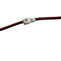 1 Kabel JST 2-pin 25mm dengan Konduktor Tembaga Berlapis Timah Berisolasi PVC 100mm untuk Aplikasi Elektronik