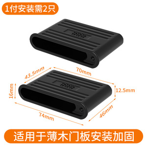 <b>Floor</b>-to-Ceiling Rotating Shaft Aluminum Frame Hinges for Cabinet Doors Invisible Damping <b>Buffer</b> Kitchen Hospital Use Modern - Product Image 4