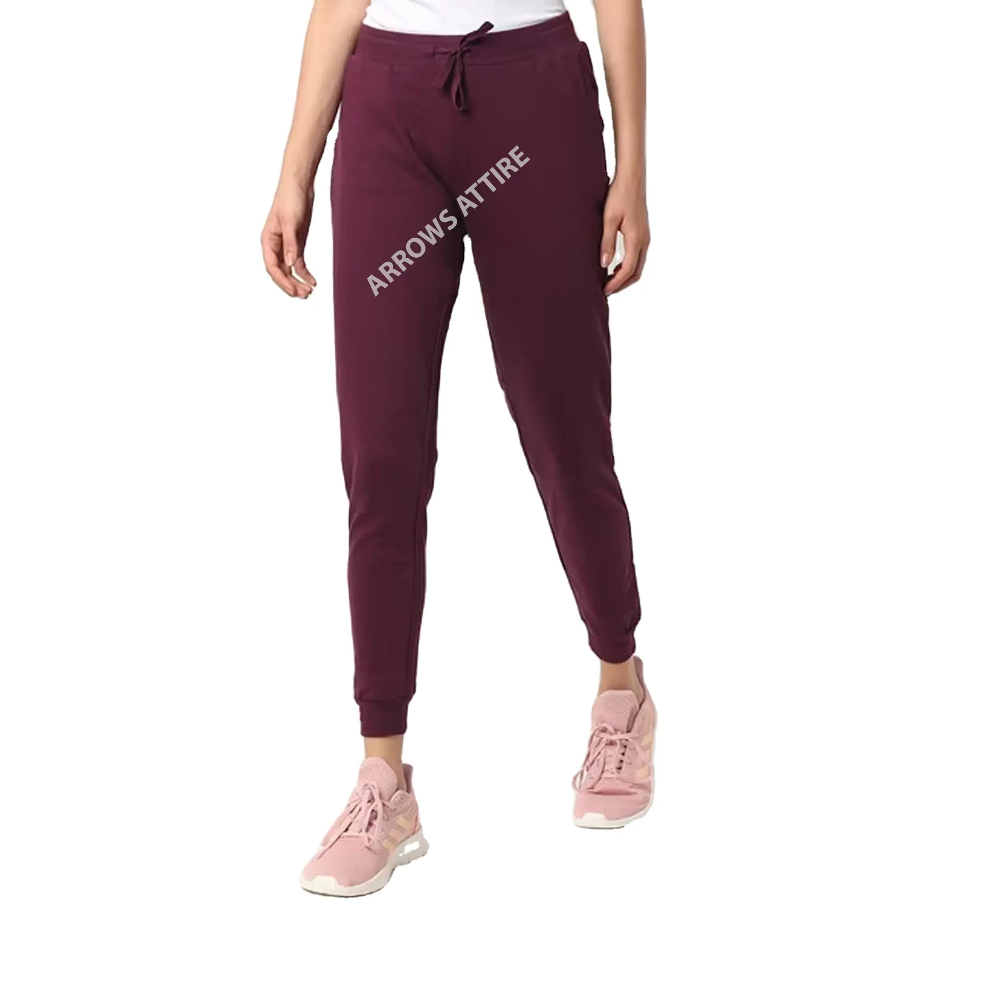 Elastic Waist Lined Warm Loose Jogger Wide Sweatpants Baggy Wide Straight Custom Logo Jogging Pants For Womens From Bangladesh