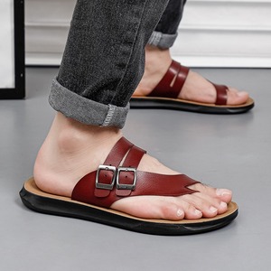 Men's Breathable Waterproof Lightweight Flat Sandals Flip Flops with ARCH <b>SUPPORT</b> Steel <b>Toe</b> Sporty Casual Outdoor Summer - Product Image 2