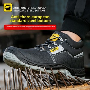 <span class=keywords><strong>Zapatos</strong></span> <span class=keywords><strong>DE</strong></span> <span class=keywords><strong>SEGURIDAD</strong></span> ligeros e <span class=keywords><strong>impermeables</strong></span> con punta <span class=keywords><strong>de</strong></span> acero para hombres y mujeres, botas <span class=keywords><strong>de</strong></span> trabajo <span class=keywords><strong>de</strong></span> cuero para construcción, uso industrial para fábrica - Product Image 5