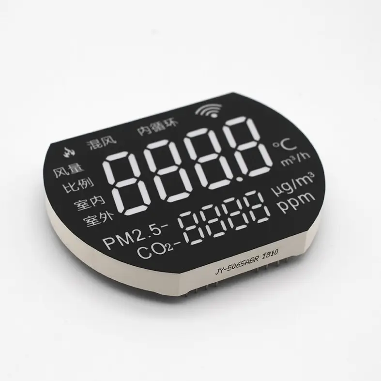 Módulo De Exposição Conduzida Única Cor 8 Dígitos 7 Segmentos Display Led para Painel De Controle Do Ventilador