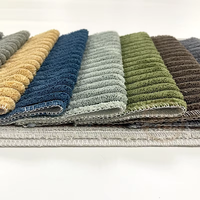 Tissu d'ameublement en velours côtelé épais, doux et moelleux, pour canapé, chaise, coussin et mobilier – Vente en gros