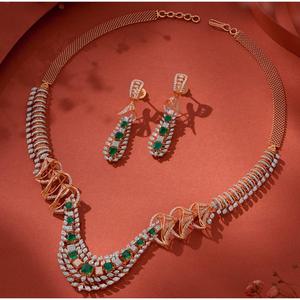 Joyería de imitación de latón de alta calidad para mujer, chapada en oro, sin plomo, para uso en la ceremonia Sangeet, para el mercado de exportación. - Product Image 3