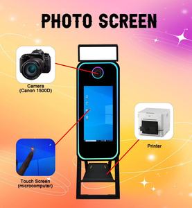 Miroir portable pliable 40 pouces, nouvelle génération, avec écran tactile intelligent, fonction selfie, caméra et imprimante. - Product Image 3