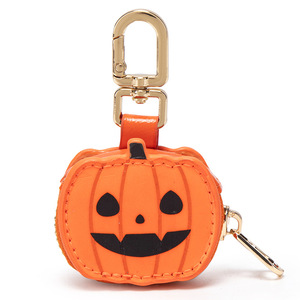 Llavero Monedero de Cuero con Diseño de Calabaza para Mochila, Adorno Decorativo, Regalo de Halloween - Product Image 6