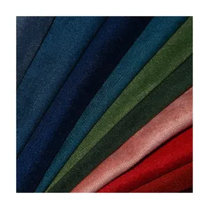 Factory wholesale wide width Inherent flame retardant velvet fabric for curtains custom velour fabric manufacturer