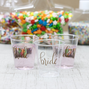 Gobelets en plastique jetables personnalisés de petite taille gobelets en plastique colorés pour boissons froides gobelet de tir - Product Image 3