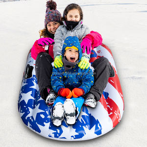 Remise en stock vente en gros PVC hiver gonflable neige traîneau jouets remorquable luge <span class=keywords><strong>ski</strong></span> luge neige tube glace <span class=keywords><strong>ski</strong></span> anneau - Product Image 6
