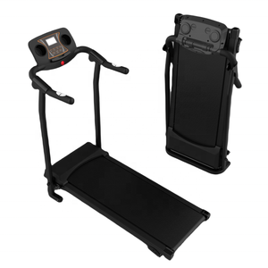 Nouveau Home Gym équipement de Fitness intérieur pliable électrique Machine de course petit moteur marche/tapis roulant inclinaison <span class=keywords><strong>Max</strong></span> utilisateur poids 100kg - Product Image 2