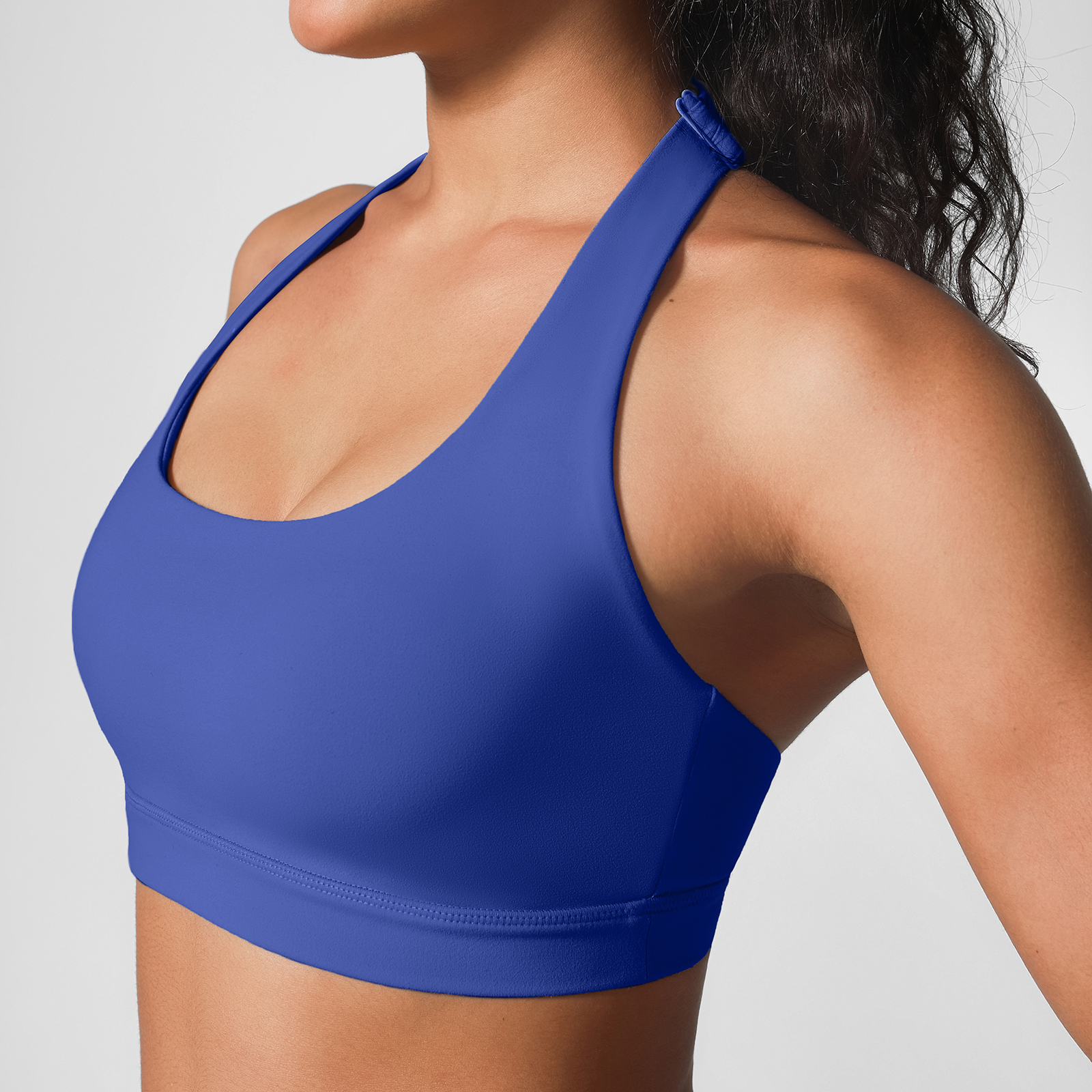 Vractive Wholesale Adjustable Fitness Padded Seamless Custom Logo Eco-Friendly Breathable Simple Medium Support Sports Bra