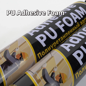 <span class=keywords><strong>Colle</strong></span> de construction micro-moussante en mousse adhésive de polyuréthane (<span class=keywords><strong>PU</strong></span>) à haute viscosité pour le collage de panneaux isolants muraux - Product Image 5