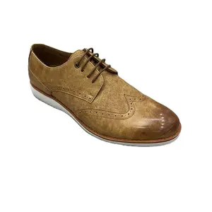 Chaussures en cuir creuse noire pour hommes, souliers de luxe créatifs et décoratifs, en PVC blanc, semelle antidérapante