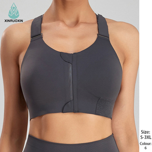 <span class=keywords><strong>Soutien</strong></span>-<span class=keywords><strong>gorge</strong></span> de sport grande taille à maintien élevé, hauts de yoga à bretelles réglables, <span class=keywords><strong>soutien</strong></span>-<span class=keywords><strong>gorge</strong></span> de sport pour femmes corpulentes, <span class=keywords><strong>soutien</strong></span>-<span class=keywords><strong>gorge</strong></span> de yoga antichoc, débardeur de fitness - Product Image 1