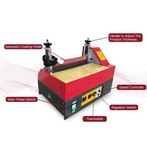 Máquina de Recubrimiento con Rodillo de Pegamento Termofusible, Máquina de Encolado para Productos Sanitarios de Papel, Cajas, EVA - Product Image 4