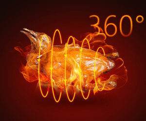 <span class=keywords><strong>Asador</strong></span> <span class=keywords><strong>Colgante</strong></span> Chuangyu, Parrilla para Brochetas sin Humo, Horno Rotatorio para Pollo - Product Image 5
