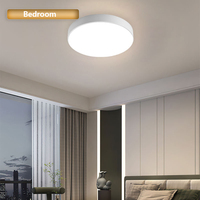 Luminaire suspendu rond linéaire LED, design moderne simple pour intérieur, 120-347V 36W 6000K