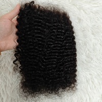 Extensions de cheveux humains Letsfly 4C Afro Kinky en vrac sans trame 12A, cheveux brésiliens en vrac pour la réparation de locs, les torsades et le coiffage des tresses