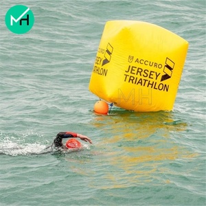 Professional <strong>Supplier</strong> Customize Printing Inflatable <strong>Floating</strong> Yellow Race Water Buoy <strong>Cube</strong> for Sale - Product Image 3