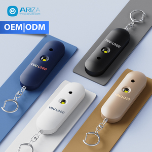 Quốc phòng phụ nữ Đèn pin tự vệ alarma cá nhân hoảng loạn an toàn móc khóa an ninh báo động Keychain - Product Image 1