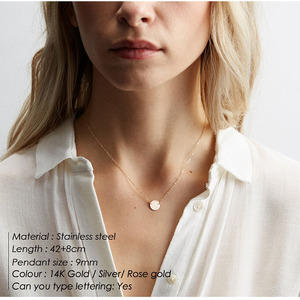 De acero inoxidable de arquitectura símbolo colgante collares - Product Image 4