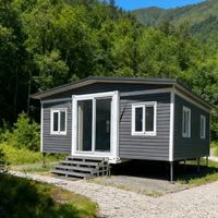Bâtiment de bureau modulaire mobile portable, pliable, préfabriqué, cabine de sécurité, kiosque, café, garage extérieur