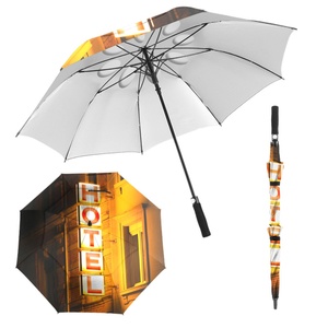 Promotional Non-Slip Molded Handle <b>Umbrellas</b> Wholesale Waterproof Golf <b>Umbrella</b> with Vent - Product Image 1