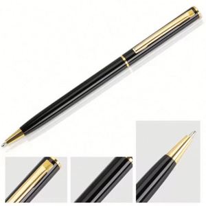 Wholesale Logo Economical Hotel Ball <b>Gold</b>/Rose <b>Gold</b>/Silver Slim Metal Twist Ballpoint <b>Pen</b> With Copper Clip Custom Gifts - Product Image 4