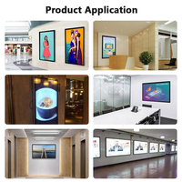 Afficheur numérique intelligent Android Wifi 32 pouces avec lecteur multimédia et CMS intégré 4G pour la publicité dans les centres commerciaux