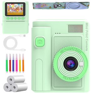 Yeni X10 Çocuklar İçin Anında Baskı Yapan Kamera, CMOS Sensörlü, 2.4 HD Ekranlı, 3-9 Yaş Çocuklar İçin Hediye - Product Image 5