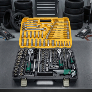 Juego de Herramientas Mecánicas al por Mayor de 151 Piezas, Juego de Llaves de Trinquete de 24 Dientes, Juego de Herramientas de Reparación de Automóviles - Product Image 3