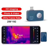 Usine en gros 256*192 téléphone portable Plug-in caméra d'imagerie thermique 25Hz prendre des photos haute résolution prise en charge multilingue