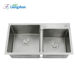 LW-8045SA Double <span class=keywords><strong>or</strong></span> évier bol acier inoxydable 304 <span class=keywords><strong>or</strong></span> cuisine évier <span class=keywords><strong>or</strong></span> Rose cuisine évier - Product Image 3