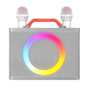 New Trending Wireless5.3 Version Speaker with ABS Plastic and Cloth Mesh RGB LED Light Mode Machine - Product Image 6