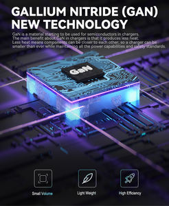 IBD Venta al por mayor 45W Gan Super Fast Wall Charger Logo Usb Tipo C <span class=keywords><strong>Original</strong></span> Iphone Cargadores para <span class=keywords><strong>Macbook</strong></span> <span class=keywords><strong>Air</strong></span> Laptop Tablet - Product Image 2